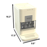 Frigidaire Gallery, Countertop Artisinal Ice Maker, Sphere Shaped Ice, Stainless Steel Trim, Cream