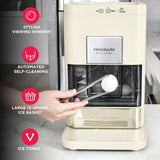 Frigidaire Gallery, Countertop Artisinal Ice Maker, Sphere Shaped Ice, Stainless Steel Trim, Cream