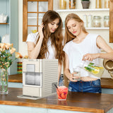 Frigidaire Gallery, 44 Lbs. Countertop Touchscreen Ice Maker, Nugget Shaped Ice, Cream
