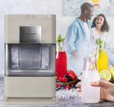 Frigidaire Gallery, 44 Lbs. Countertop Touchscreen Ice Maker, Nugget Shaped Ice, Cream