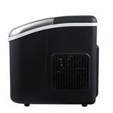 Frigidaire, 26 Lbs. Retro Countertop Ice Maker, Bullet Shaped Ice, Black