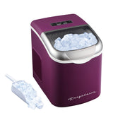 Frigidaire, 26 Lbs. Retro Countertop Ice Maker, Bullet Shaped Ice, Purple