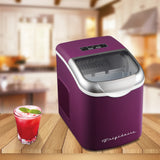 Frigidaire, 26 Lbs. Retro Countertop Ice Maker, Bullet Shaped Ice, Purple