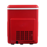 Frigidaire, 26 Lbs. Retro Countertop Ice Maker, Bullet Shaped Ice, Red