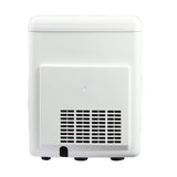 Frigidaire, 26 Lbs. Retro Countertop Ice Maker, Bullet Shaped Ice, White with Rose Gold
