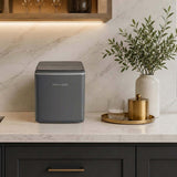 Frigidaire, 26lbs. Ice Maker,   Bullet Shaped Ice, Grey