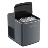 Frigidaire, 26lbs. Ice Maker,   Bullet Shaped Ice, Grey