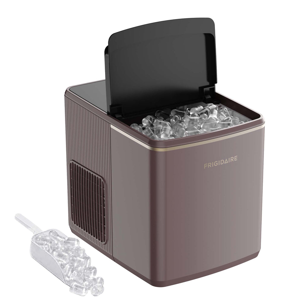 Frigidaire, 26lbs. Ice Maker, Bullet Shaped Ice, Mauve