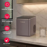Frigidaire, 26lbs. Ice Maker, Bullet Shaped Ice, Mauve