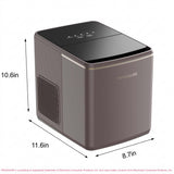 Frigidaire, 26lbs. Ice Maker, Bullet Shaped Ice, Mauve