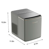 Frigidaire, 26lbs. Ice Maker, Bullet Shaped Ice, Moss