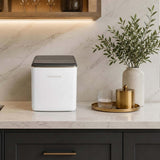 Frigidaire, 26lbs. Ice Maker, Bullet Shaped Ice, White