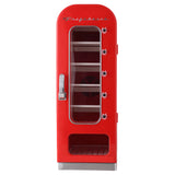 Frigidaire, 10 Can Vending Machine Style Beverage Dispenser/Fridge, Red