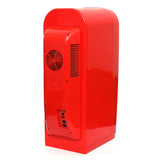 Frigidaire, 10 Can Vending Machine Style Beverage Dispenser/Fridge, Red