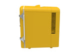 Frigidaire, 6 Can/4 Liter Mini Personal Fridge Cooler, With Bluetooth® Speaker, Yellow