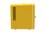 Frigidaire, 6 Can/4 Liter Mini Personal Fridge Cooler, With Bluetooth® Speaker, Yellow