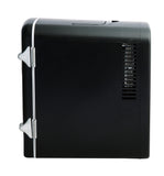 Frigidaire, 6 Can/4 Liter Mini Personal Fridge Cooler, With Bluetooth® Speaker, Black