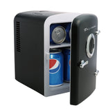 Frigidaire, 6 Can/4 Liter Mini Personal Fridge Cooler, With Bluetooth® Speaker, Black