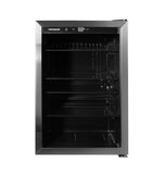 Frigidaire, 128 Can/36 Bottle, 4.4 Cu. Ft. Wine/Beverage Center, Glass Door, Stainless Steel