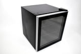 Frigidaire, 1.6 Cu. Ft. Glass Door Compact Refrigerator, Black