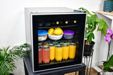 Frigidaire, 1.6 Cu. Ft. Glass Door Compact Refrigerator, Black