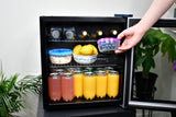 Frigidaire, 1.6 Cu. Ft. Glass Door Compact Refrigerator, Black