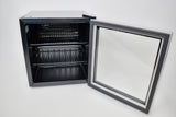 Frigidaire, 1.6 Cu. Ft. Glass Door Compact Refrigerator, Black