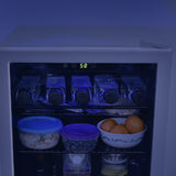 Frigidaire, 1.6 Cu. Ft. Glass Door Compact Refrigerator, Black