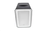 Frigidaire 15 Can/10 Liter Beauty Lighted Mirror Mini Personal Fridge Cooler, Black