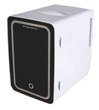 Frigidaire 15 Can/10 Liter Beauty Lighted Mirror Mini Personal Fridge Cooler, White