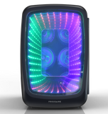 Frigidaire 6 Can/4 Liter LED Light Up Mini Personal Fridge Cooler, Black