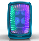 Frigidaire, 6 Can/4 Liter LED Light Up Mini Personal Fridge Cooler, Blue