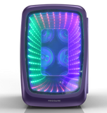 Frigidaire, 6 Can/4 Liter LED Light Up Mini Personal Fridge Cooler, Purple