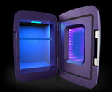 Frigidaire, 6 Can/4 Liter LED Light Up Mini Personal Fridge Cooler, Purple