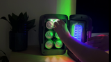 Frigidaire, 6 Can/4 Liter LED Light Up Mini Personal Fridge Cooler, Black