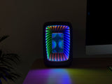 Frigidaire, 6 Can/4 Liter LED Light Up Mini Personal Fridge Cooler, Black