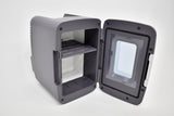 Frigidaire, 6 Can/4 Liter LED Light Up Mini Personal Fridge Cooler, Black