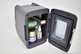Frigidaire, 6 Can/4 Liter LED Light Up Mini Personal Fridge Cooler, Black