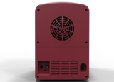 Frigidaire 9 Can/6 Liter Mini Personal Fridge Cooler, Red Crocodile