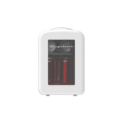 Frigidaire, 6 Can/4 Liter Mini Personal Fridge Cooler, White