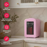 Frigidaire 6 Can/4 Liter Mini Personal Fridge Cooler, Pink