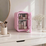 Frigidaire 6 Can/4 Liter Mini Personal Fridge Cooler, Pink