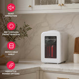 Frigidaire 6 Can/4 Liter Mini Personal Fridge Cooler, White