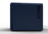 Frigidaire, 9 Can/6 Liter Mini Personal Fridge Cooler, Denim Door, Indigo
