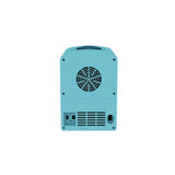 Frigidaire 6 +1 Can Mini Personal Fridge Cooler With Cooling Can Holder On Top, Blue