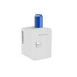 Frigidaire 6 +1 Can Mini Personal Fridge Cooler With Cooling Can Holder On Top, White