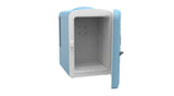 Frigidaire 6 Can/4 Liter Mini Personal Fridge Cooler With Bluetooth® Speaker, Blue