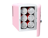 Frigidaire, 9 Can/6 Liter Mini Retro Personal Fridge, PINK