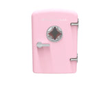 Frigidaire, 9 Can/6 Liter Mini Retro Personal Fridge, PINK