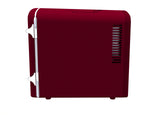 Frigidaire, 9 Can/6 Liter Mini Retro Personal Fridge, Red